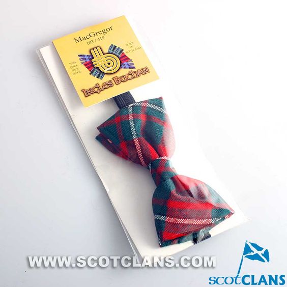 MacGregor Modern Tartan Bow Tie