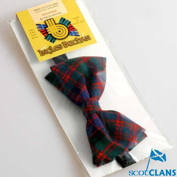 MacDonald Modern Tartan Bow Tie.
