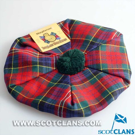 MacPherson Modern Tartan Wool Tam