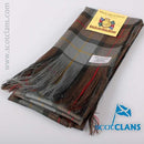 Full Length Sash in MacLeod Weathered Tartan, crafted from 100% pure new wool, perfect for formal events and stylish everyday outfits.