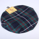 Pure Wool Golf Cap in Robertson Hunting Modern Tartan, showcasing stylish design and high-quality 100% pure new wool, perfect for golf, shooting, or everyday wear.