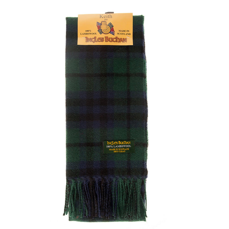 Lambswool Scarf in Keith Modern Tartan