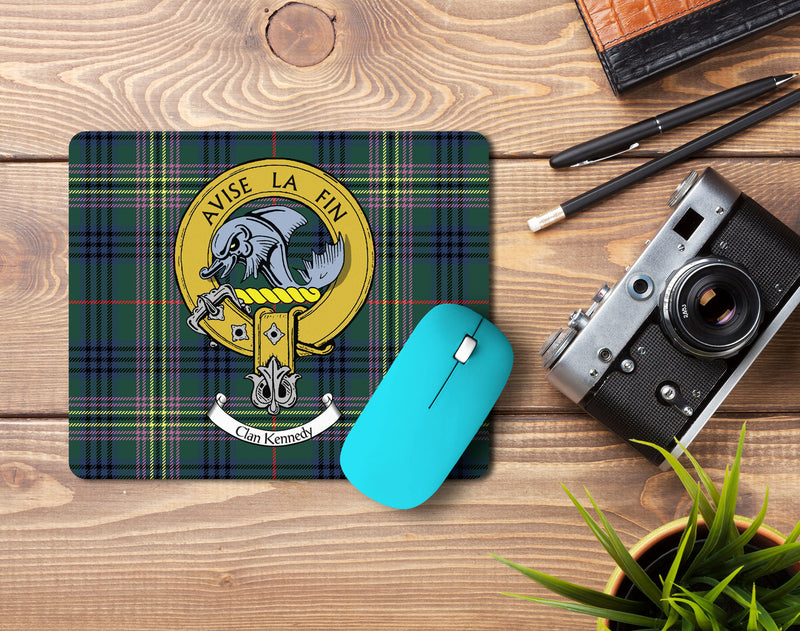 Kennedy Clan Crest Mouse Pad