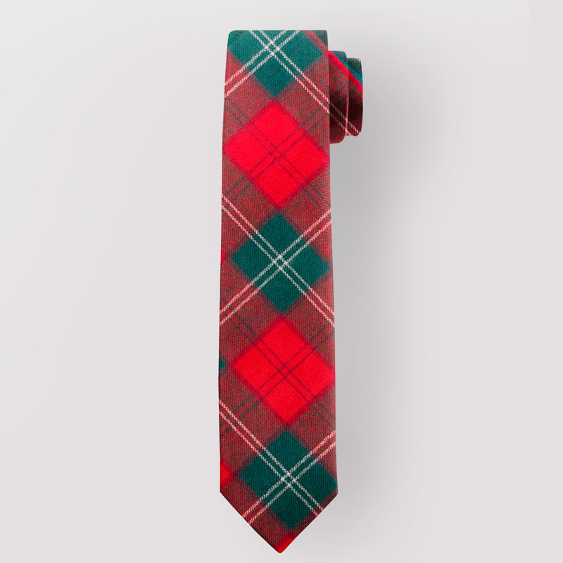 Pure Wool Tie in Lennox Modern Tartan.