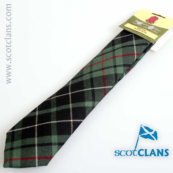 Old and Rare Tie in MacAulay Muted Tartan