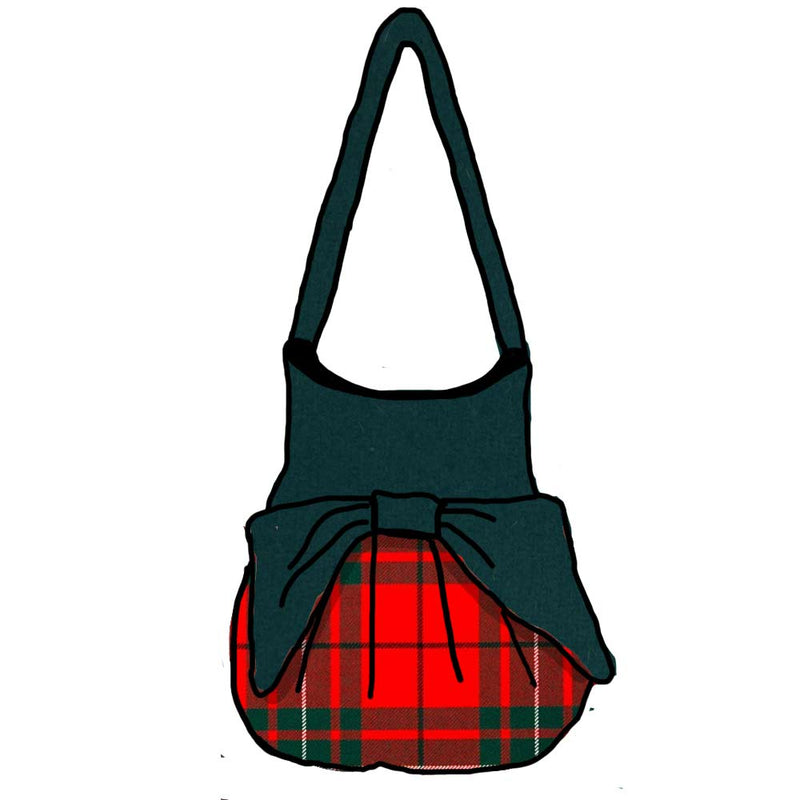 MacAulay Red Modern Effie Bag