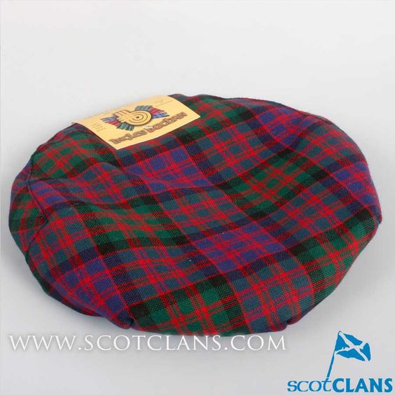 Pure Wool Golf Cap in MacDonald Modern Tartan