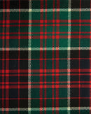 Heavy Weight Tartan per meter - Discounted Price H-S, showing a close-up of the vibrant tartan pattern and rich texture of 100% wool fabric.