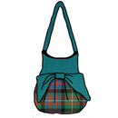 MacDonald of Glengarry Ancient Effie Bag showcasing customizable contrasting top and bow with 100% Wool Melton material, perfect for adding style and durability to your accessory collection.