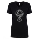 MacDonald of Sleat Clan Crest Ladies Ouline T-Shirt