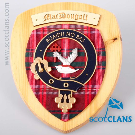 MacDougall Clan Crest Plaque