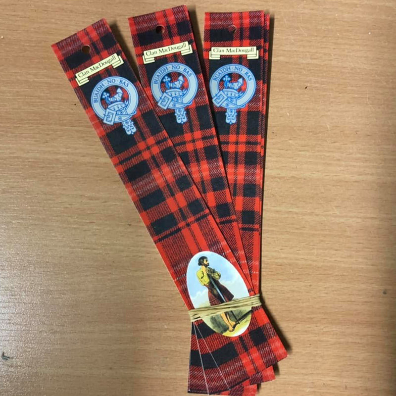 MacDougall Clan Bookmarks 5 Pack