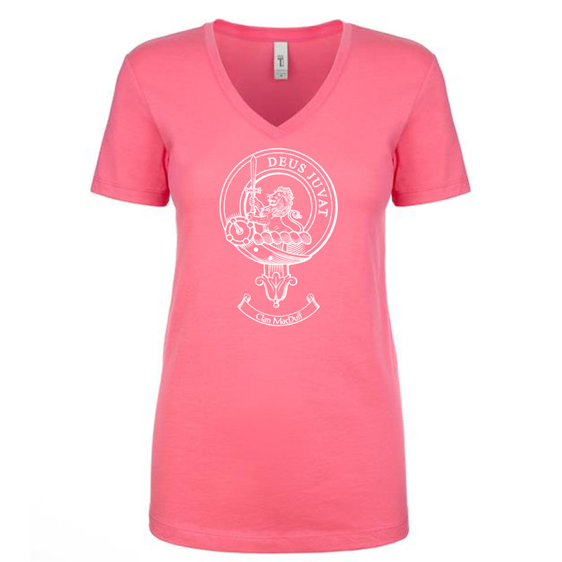 MacDuff Clan Crest Ladies Ouline T-Shirt