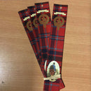 MacGillvray Clan Bookmarks 5 Pack featuring clan tartan design and crest, perfect for book lovers and Scottish history enthusiasts.