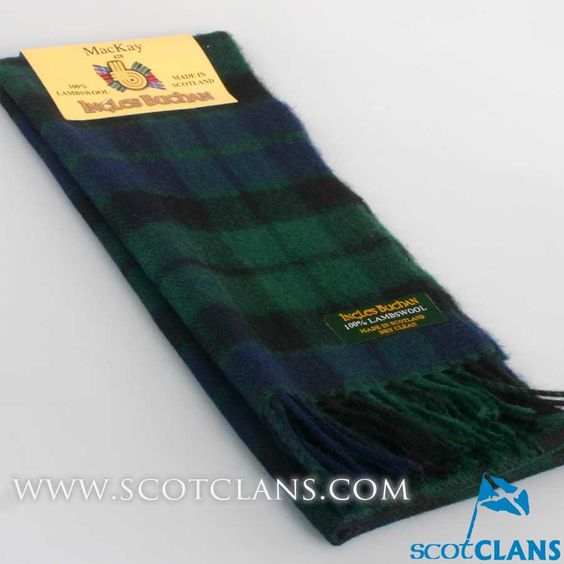 Lambswool Scarf in Mackay Modern Tartan