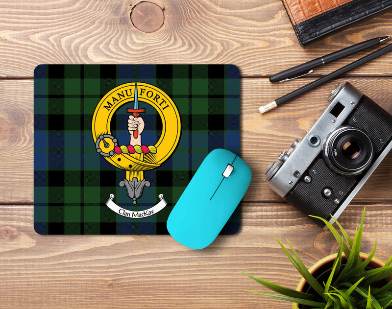 MacKay Clan Crest Mouse Pad