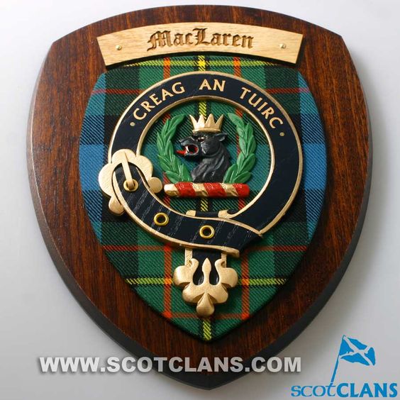 MacLaren Clan Crest Plaque