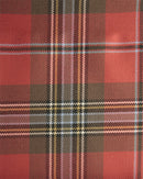 Heavy Weight Tartan per meter fabric rolls with discounted price tag, inviting customers to add Scottish charm to their designs.