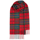 Bowhill Standard Tartan Lambswool Scarves