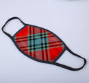 MacLeay Tartan Printed Face Mask featuring stylish Scottish tartan design and adjustable fit for comfort and protection.