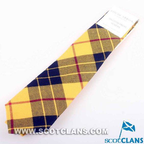 Pure Wool Tie in MacLeod of Lewis Tartan