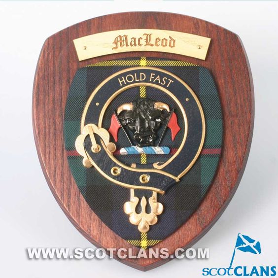 MacLeod Clan Crest Plaque