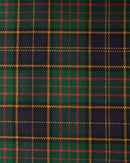 Roll of Heavy Weight Tartan per meter fabric highlighting its luxurious wool material and wide 140cm width, now offered at a discount.