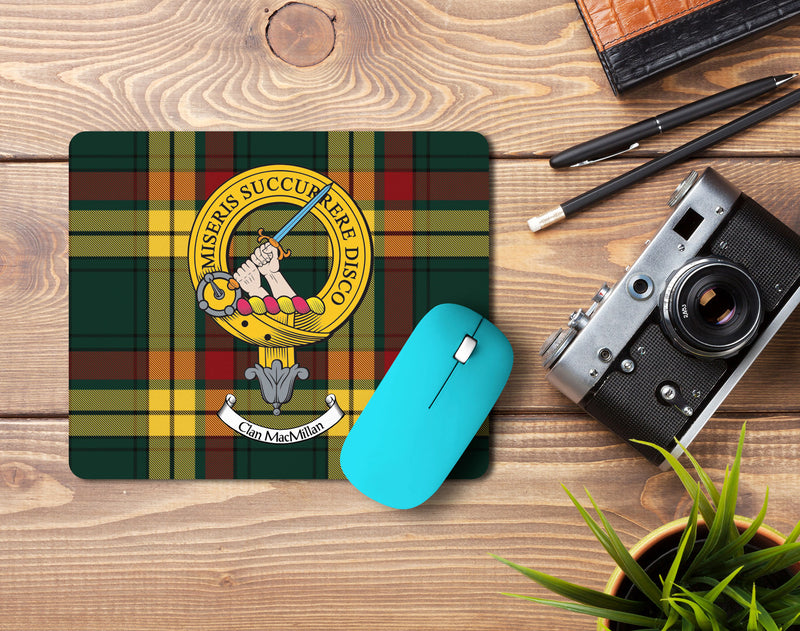 MacMillan Clan Crest Mouse Pad