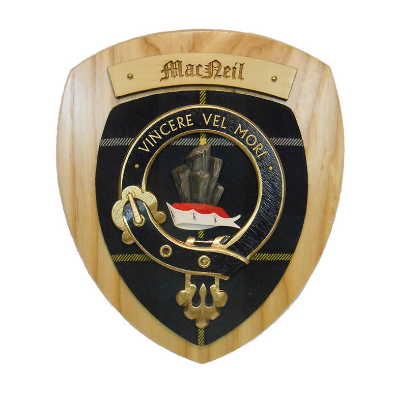 MacNeil Clan Crest Plaque