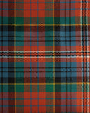Photograph of Heavy Weight Tartan per meter fabric laid out flat, displaying its vibrant pattern and premium quality at a reduced price.