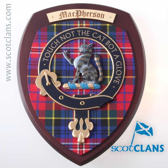 MacPherson Clan Crest Plaque
