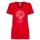 MacThomas Clan Crest Ladies Ouline T-Shirt
