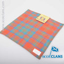 Wool Tartan Pocket Square in Matheson Ancient Tartan
