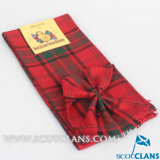 Wool Mini Sash in Maxwell Modern Tartan