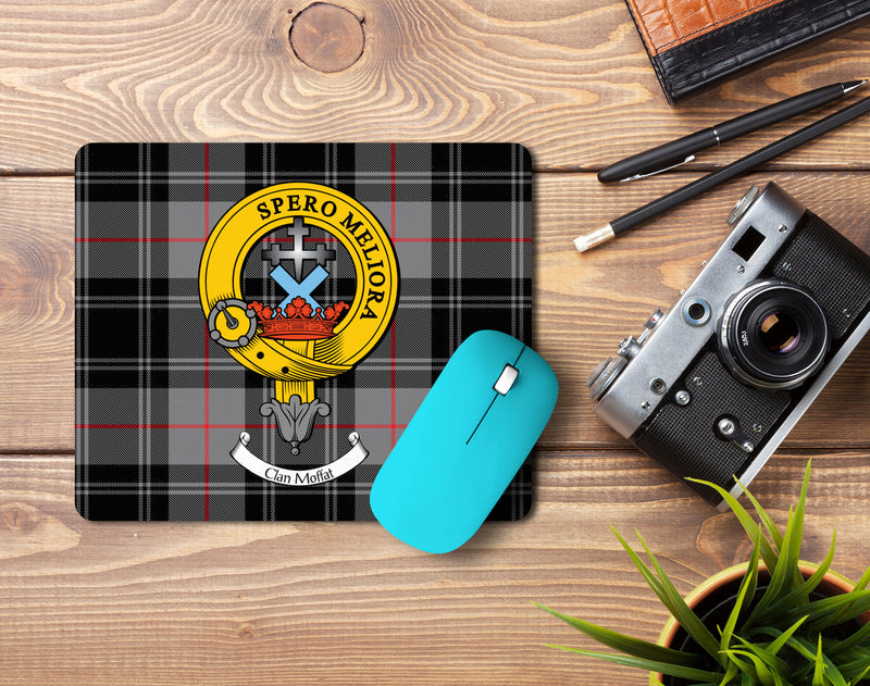 Moffat Clan Crest Mouse Pad