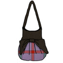 Montgomery Ancient Effie Bag made from 100% Wool Melton, featuring a customized contrasting bow, designed to elevate style with elegance and functionality.