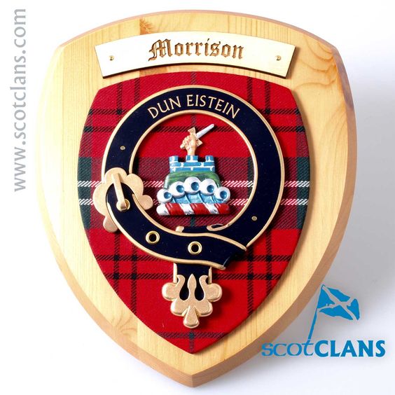 Morrison Clan Crest Plaque