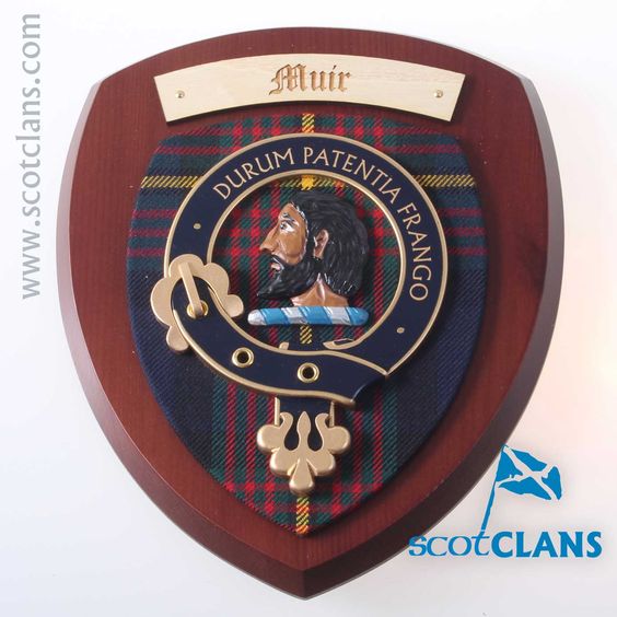 Muir Clan Crest Plaque