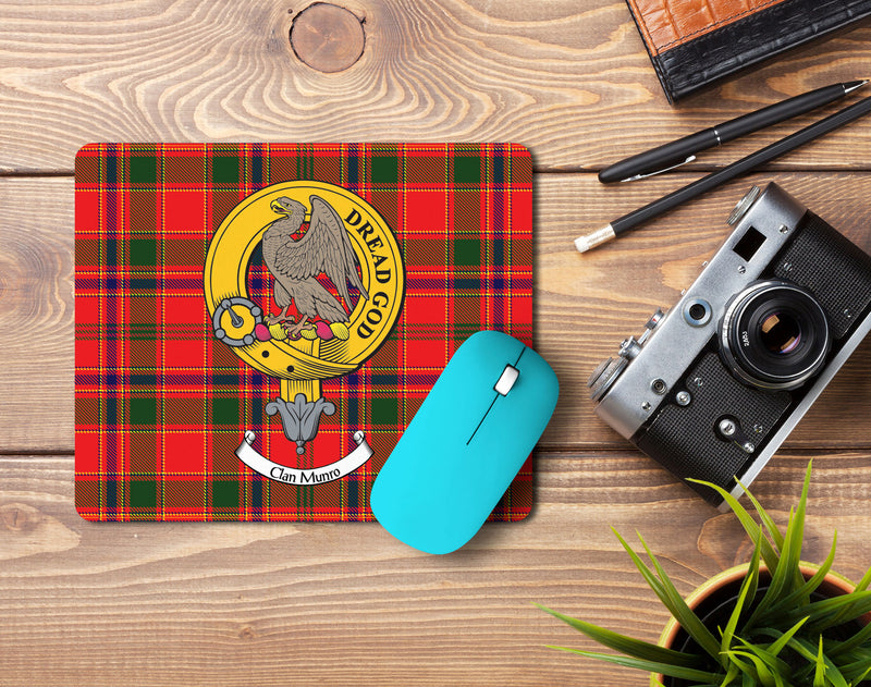 Munro Clan Crest Mouse Pad