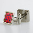 Murray of Tullibardine Tartan Cufflinks - Choose Your Shape.