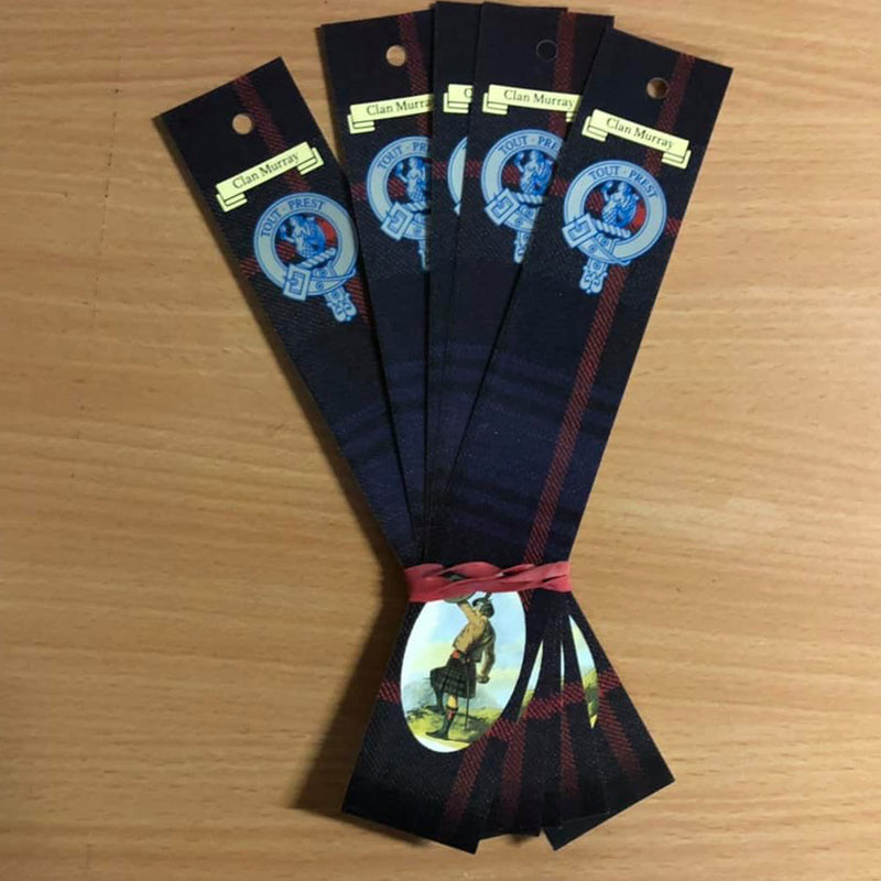 Murray Clan Bookmarks 5 Pack