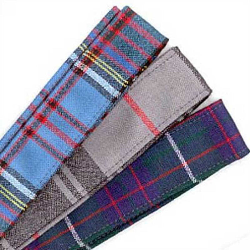 Wool Strip Tartan Ribbon - 54 x 1.5 Inches (5 strips) 500 Tartans