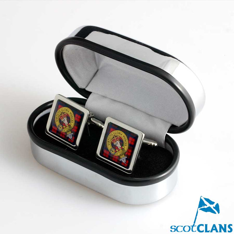 Upgrade Your Style Robertson Clan Crest Cufflinks