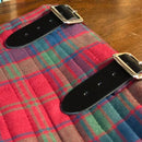 Robertson Red Muted Hand Stitched Kilt