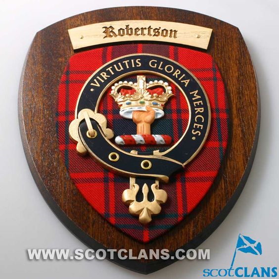 Robertson Clan Crest Plaque
