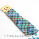 Wool Tie in Robertson Hunting Ancient Tartan - a stylish accessory made from 100% pure new wool, perfect for formal and casual occasions.