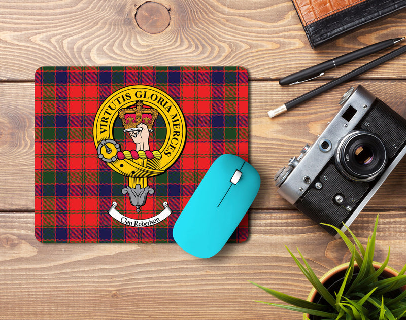 Robertson Clan Crest Mouse Pad