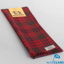 Wool Scarf in Ross Red Modern Tartan - Lightweight and stylish scarf made from 100% pure new wool, perfect for all occasions.