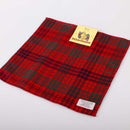 Wool Tartan Pocket Square in Ross Modern Tartan by Ingles Buchan, showcasing luxurious 100% pure new wool with a stylish tartan pattern, perfect for elevating formal outfits.