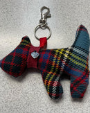 Handmade Scotty Keyring - in any tartan